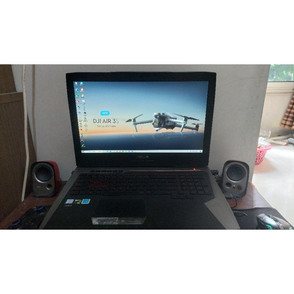 ASUS ROG G752VY Gaming Laptop 17.3" | i7 | GTX 980M | Siap Gaming & Kerja