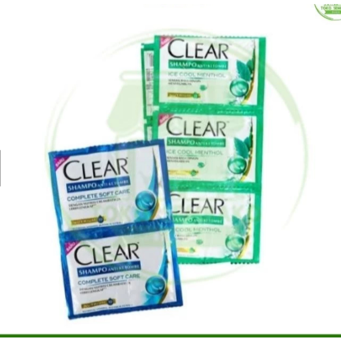 SAMPO CLEAR SACHET / 1 RENCENG ISI 12 [RENCENGAN]