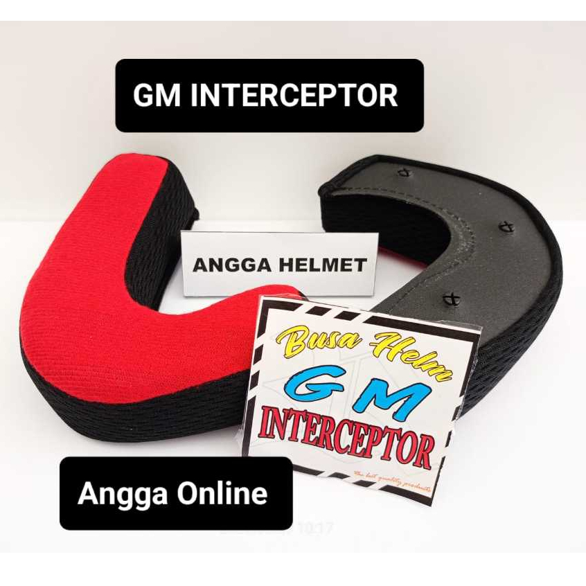 Busa Helm Pipi GM Interceptor, Busa Pipi Helm GM Interceptor