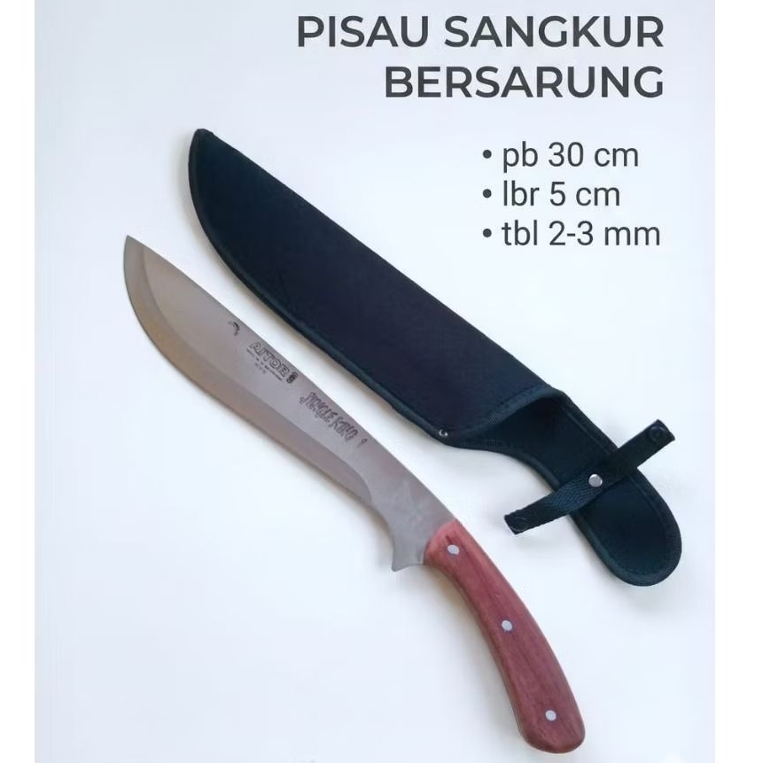 Pisau Berburu/Trekking AITOR Jungle King 1 Tjam Dengan Sarung Sabuk"