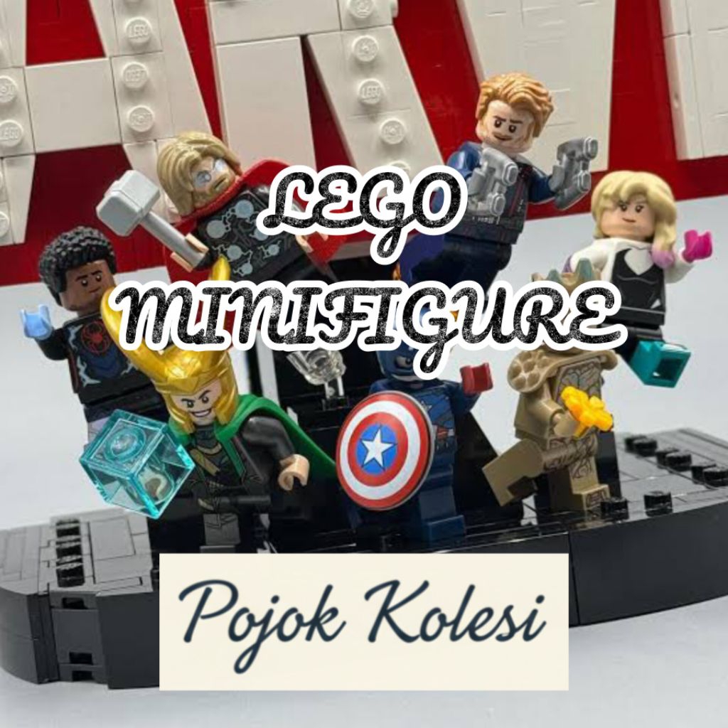 Marvel Avengers, DC, Mario Bros Minifigure