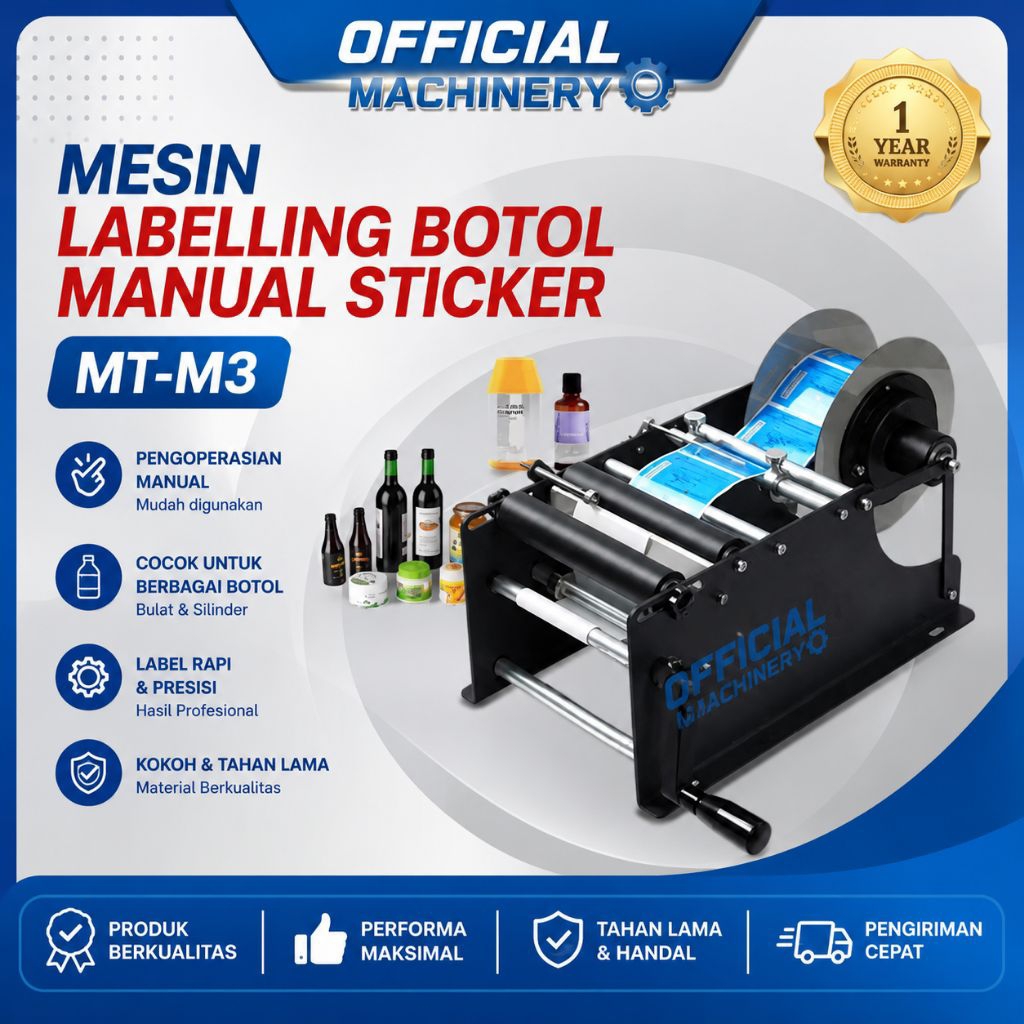 Mesin Labelling Botol Manual Sticker Label Alat tempel label stiker