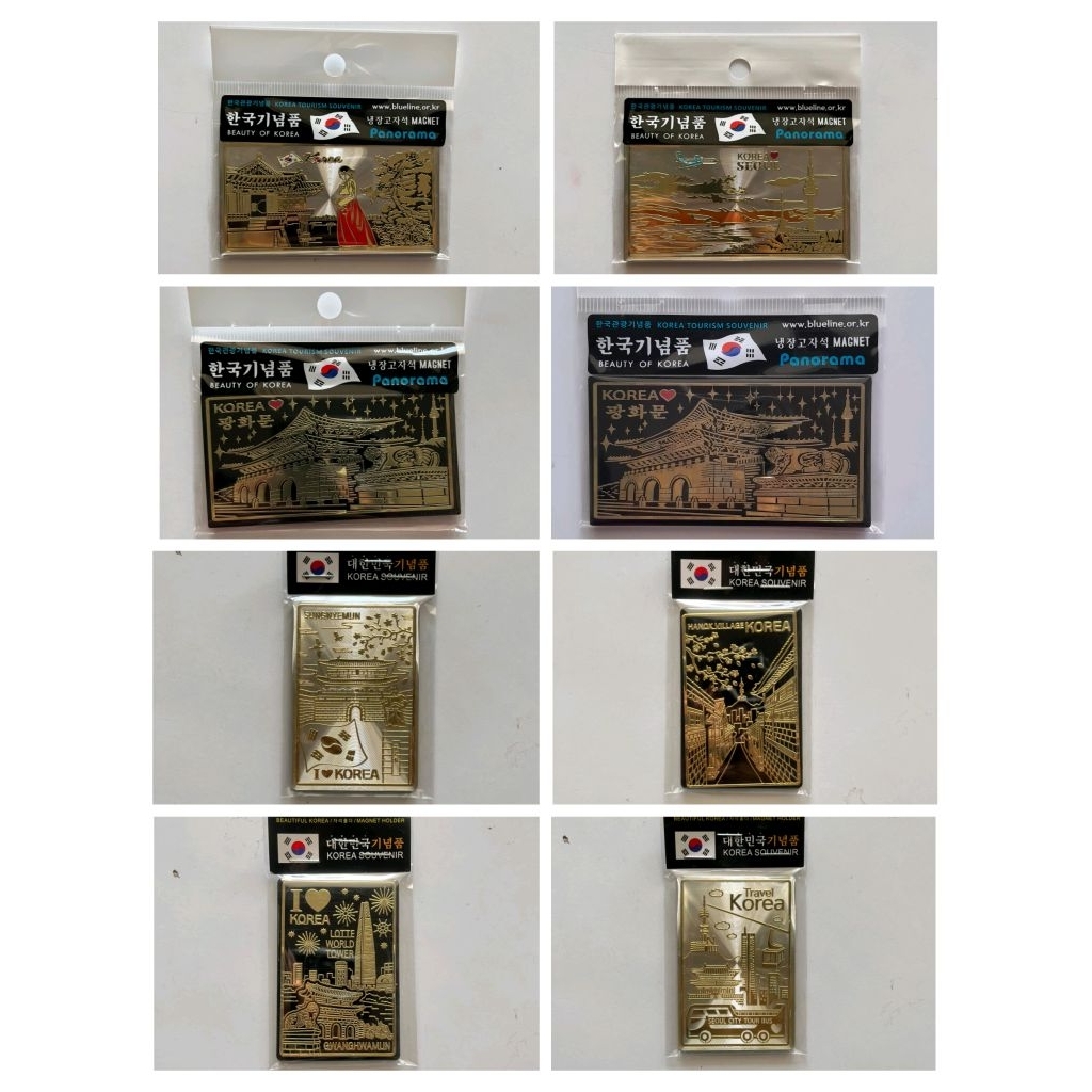 Magnet Kulkas Korea Original | Souvenir Korea | Hiasan Kulkas Lucu Estetik