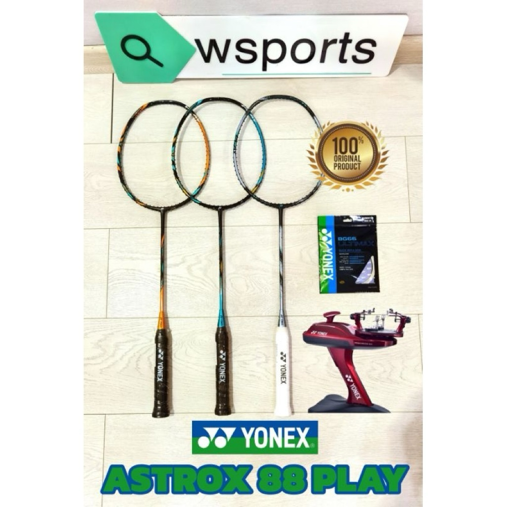 Raket Badminton Yonex Astrox 88S 88D 88 S D PLAY Original