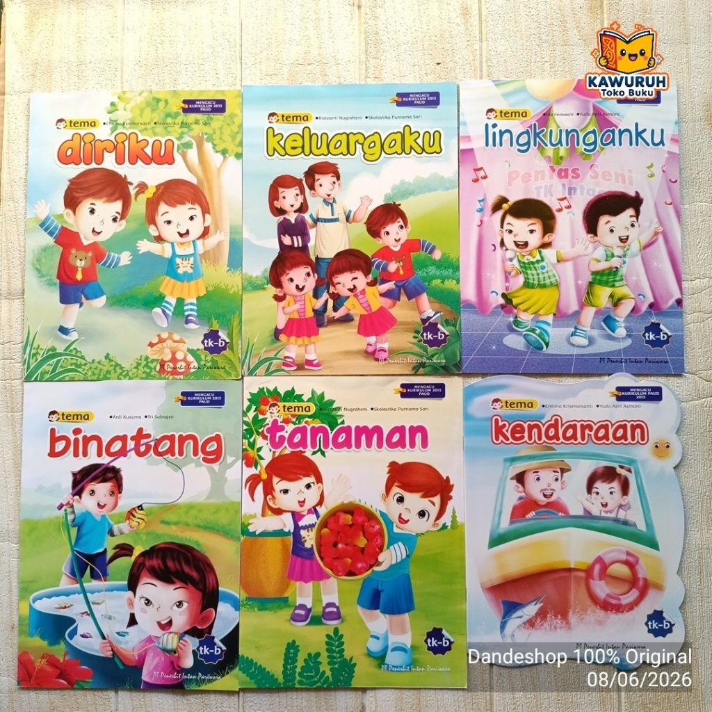 Paket isi 14 Buku TK PAUD Buku Intan Pariwara Talking Book - Buku Aktivitas Anak Original