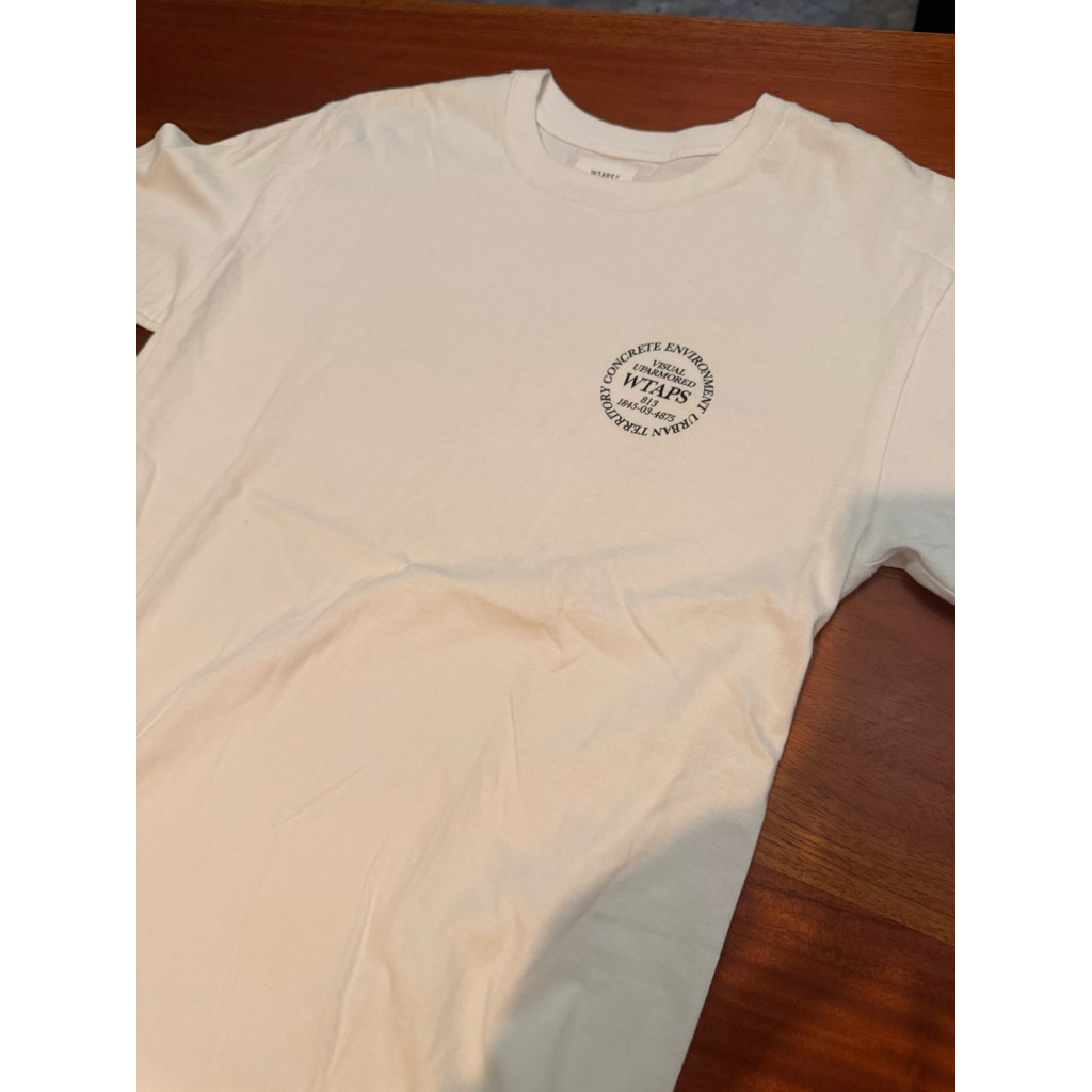 Wtaps Logo White t shirt