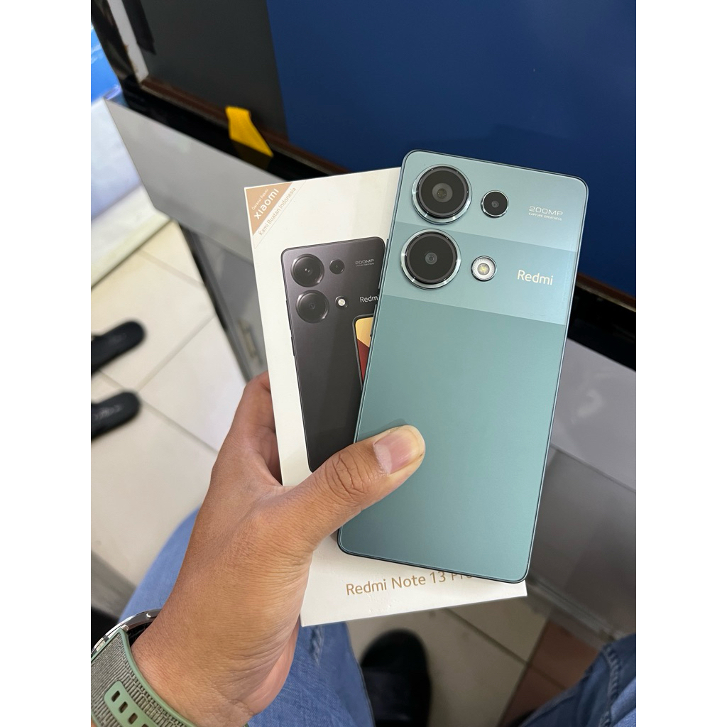 Redmi note 13 pro 4g ram 8/256 second fullset original resmi garansi on