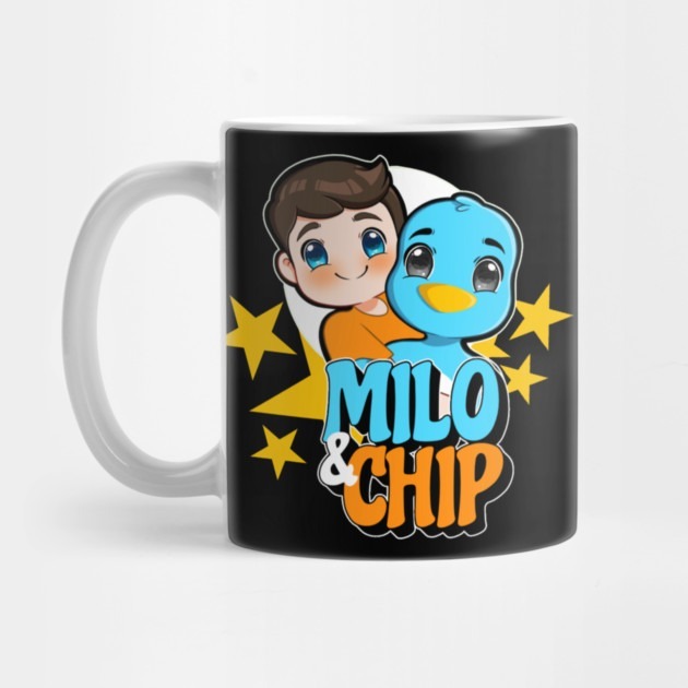Gelas Keramik Milo And Chip Tea Mug