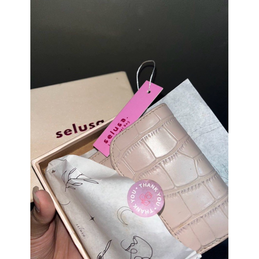 dompet selusa pink