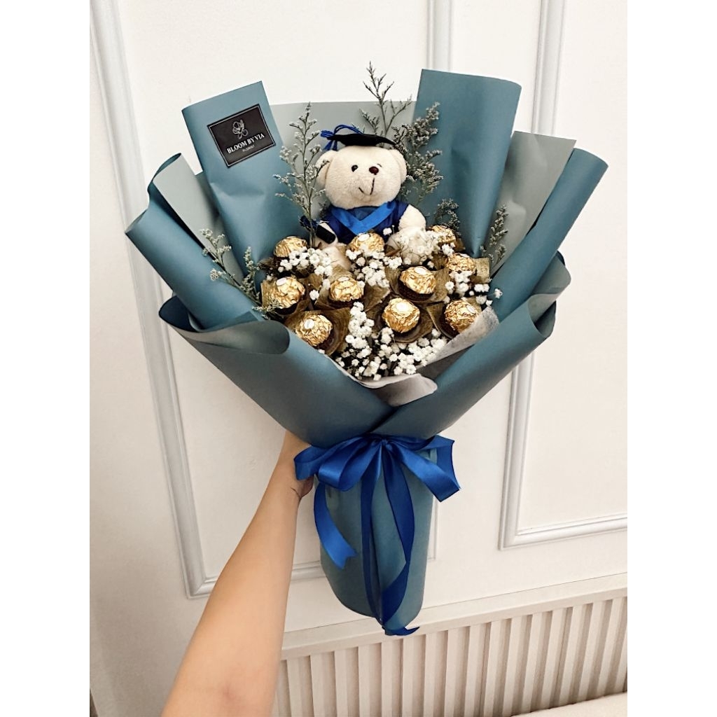 Ferrero Bouquet Buket Coklat wisuda graduation