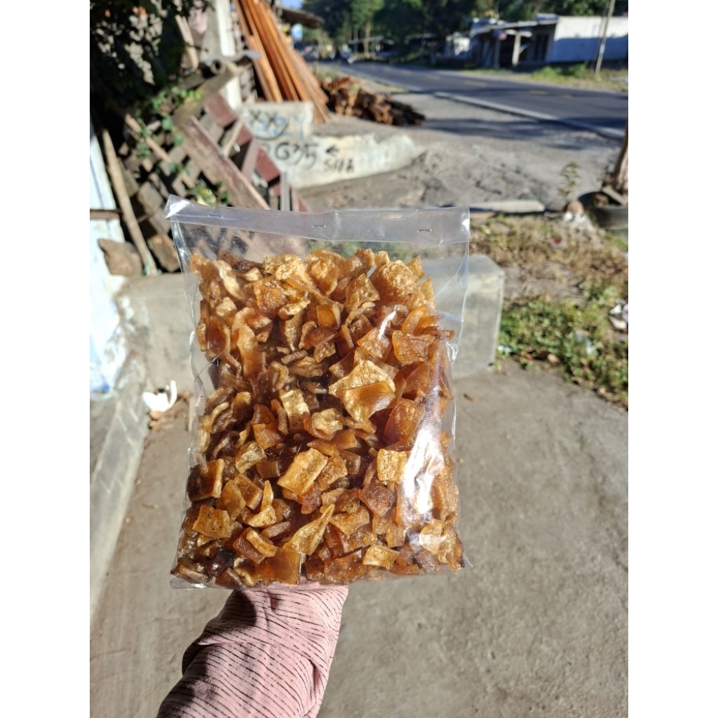 kerupuk sapi mentah kerupuk rambak Kerupuk mikong khas sasak oleh oleh khas lombok