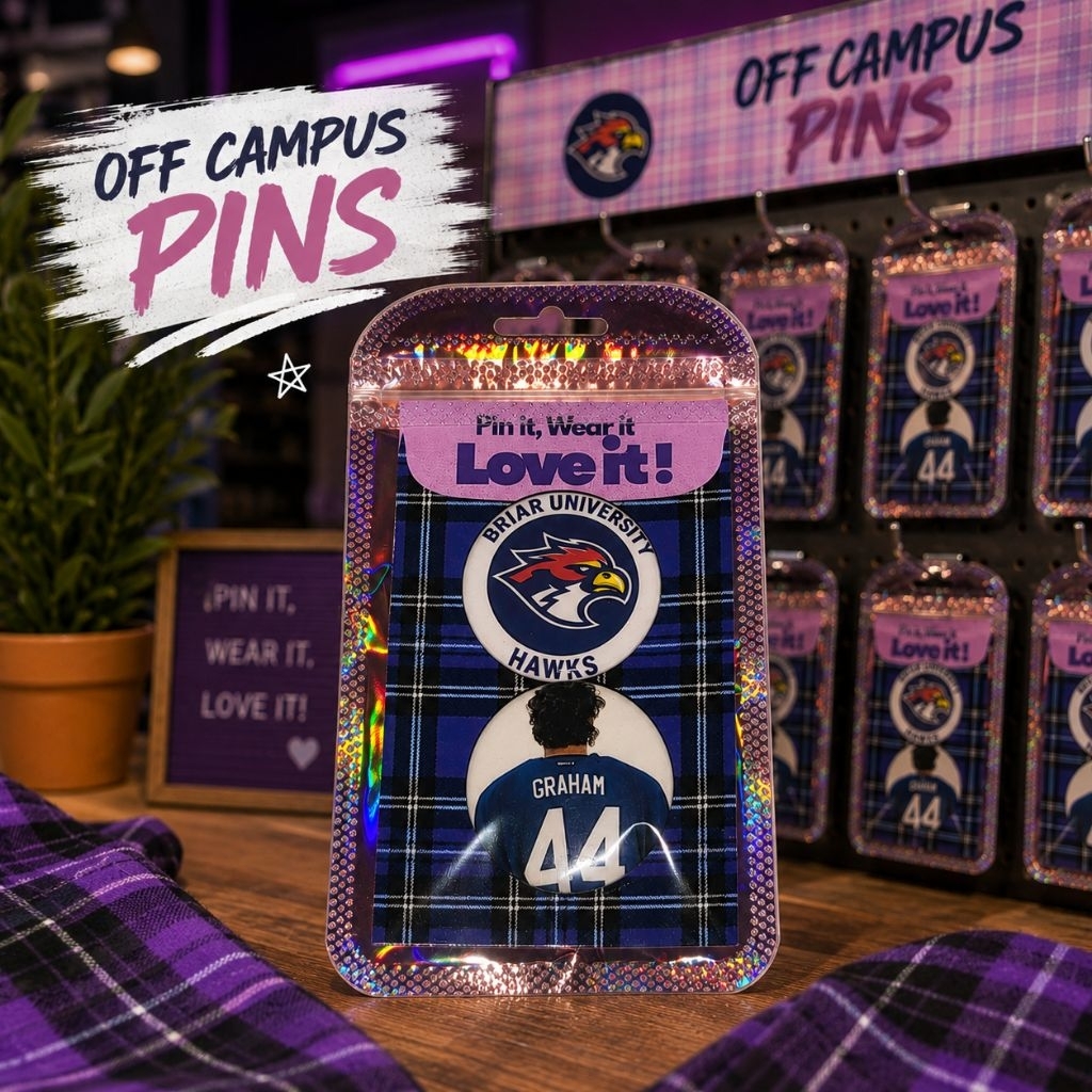 Off campus garrett graham briar u pin set