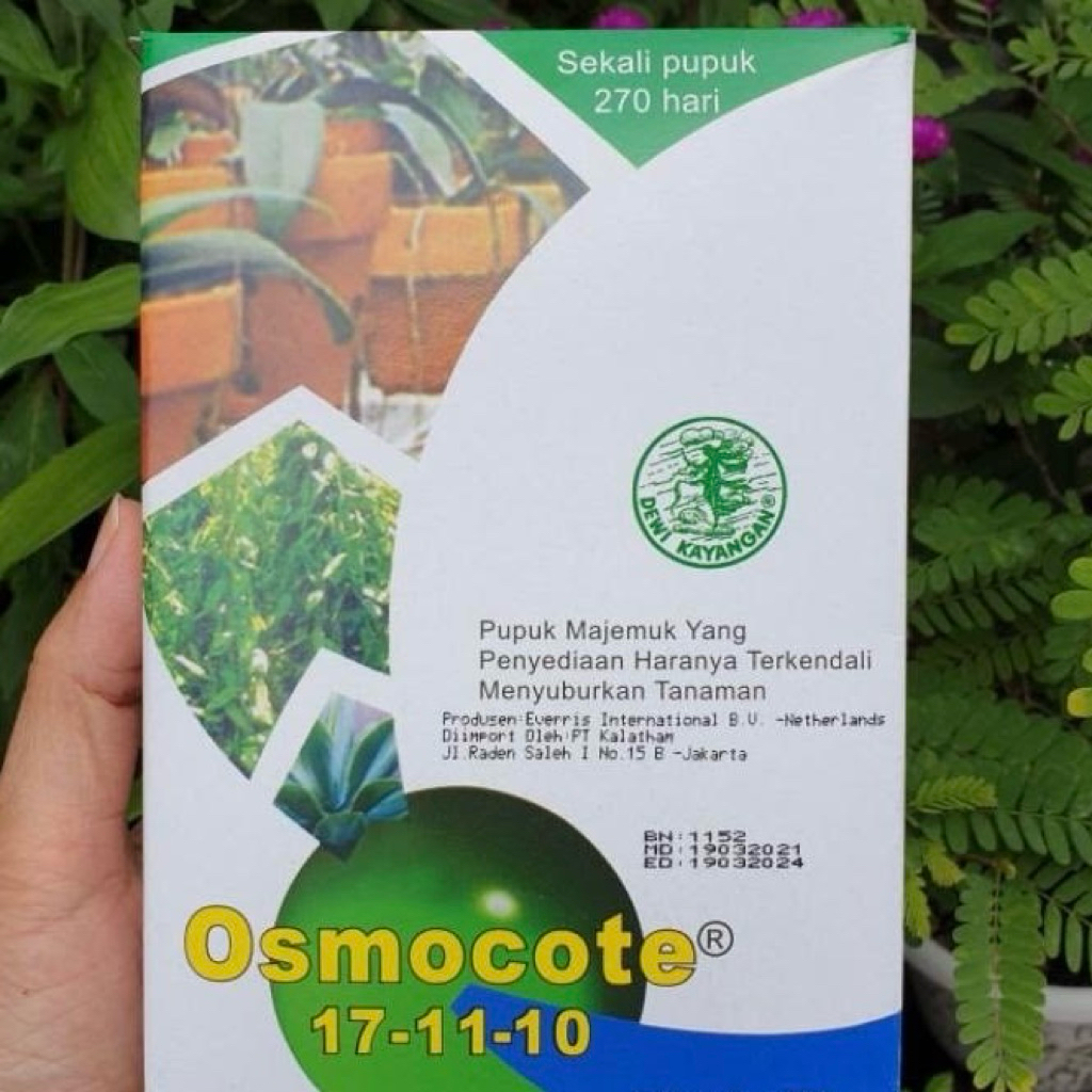 Pupuk Osmocote 17 11 10 - Osmocote 17-11-10 ASLI KEMASAN PABRIK