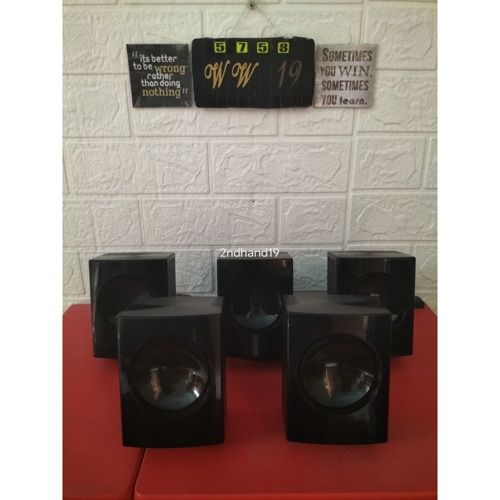 Speaker Satelit LG Pasif x home theater bekas / second