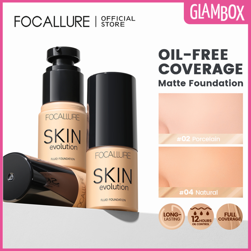 FOCALLURE MATTE FLUID FOUNDATION