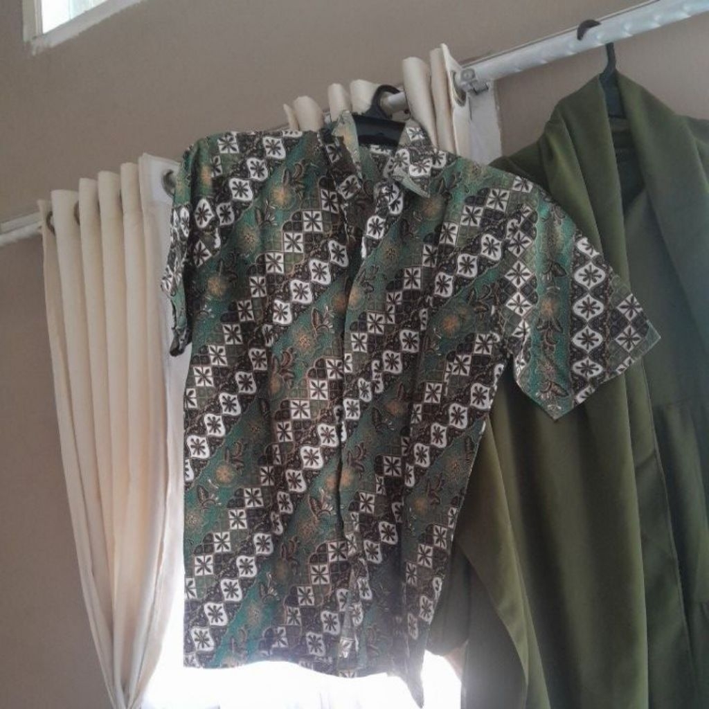 PRELOVED COUPLE MUSLIM WARNA HIJAU LUMUT