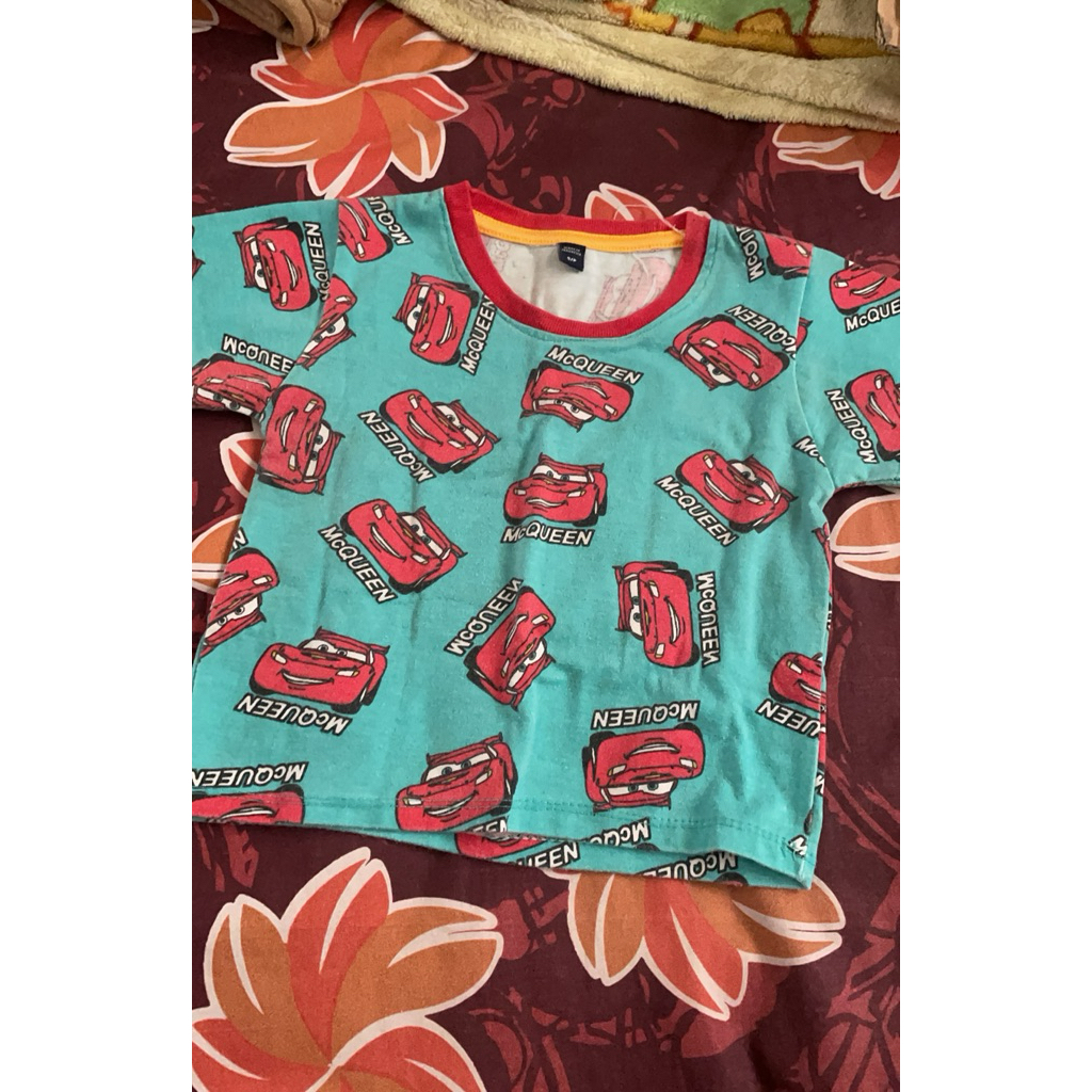 kaos anak mcqueen