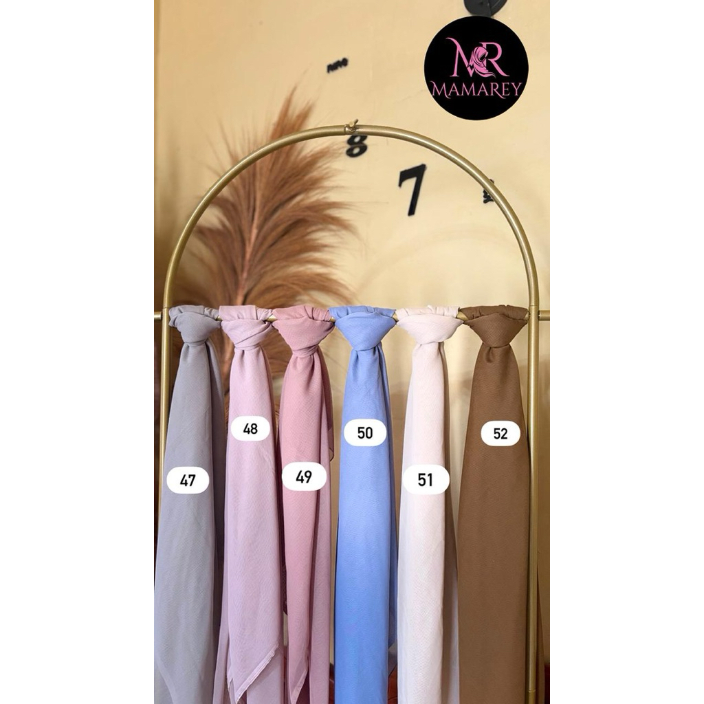 Hijab Pocut Premium polos