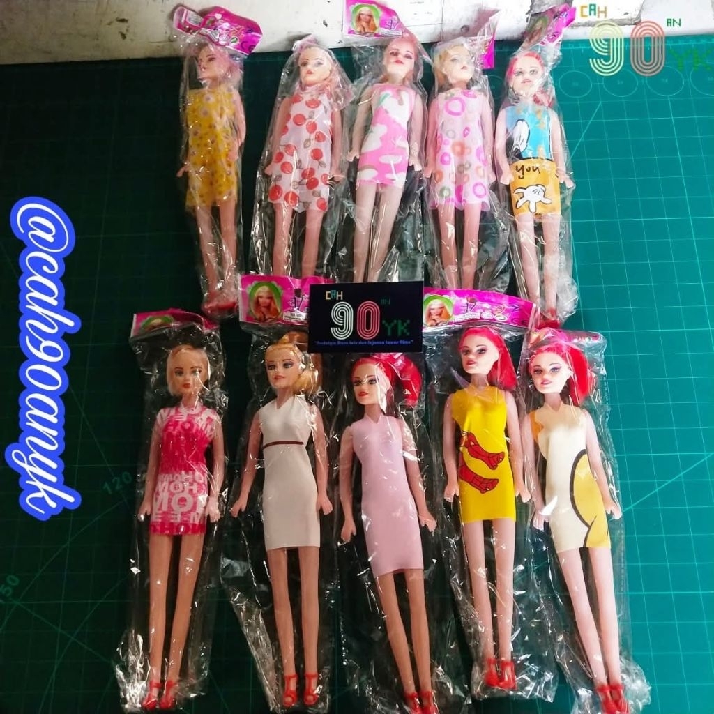 Boneka B@RB1 Besar 26cm. Mainan b3rb1 Jadul Anak Cewek 90an MURAH