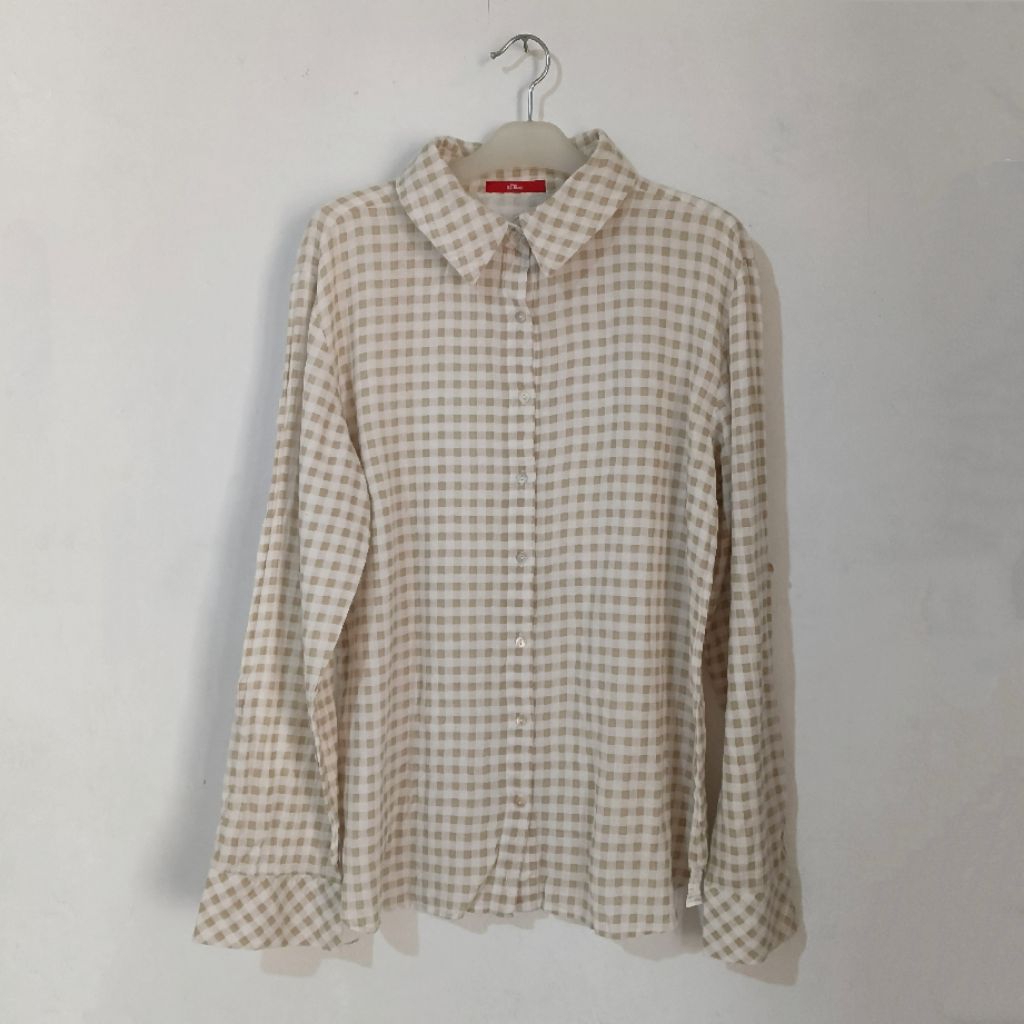 Mori - Kemeja Motif Kotak S.oliver