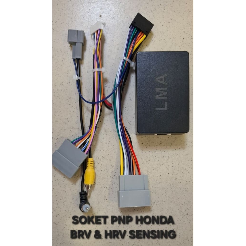 SOKET PNP CANBUS HONDA BRV + HRV SENSING