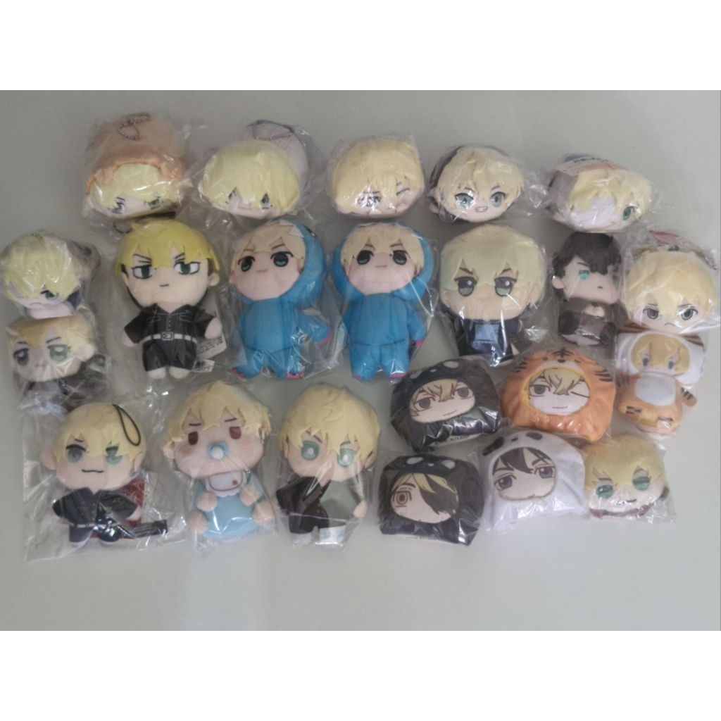 anime tokyo revengers tokrev chifuyu mikey kazutora plush