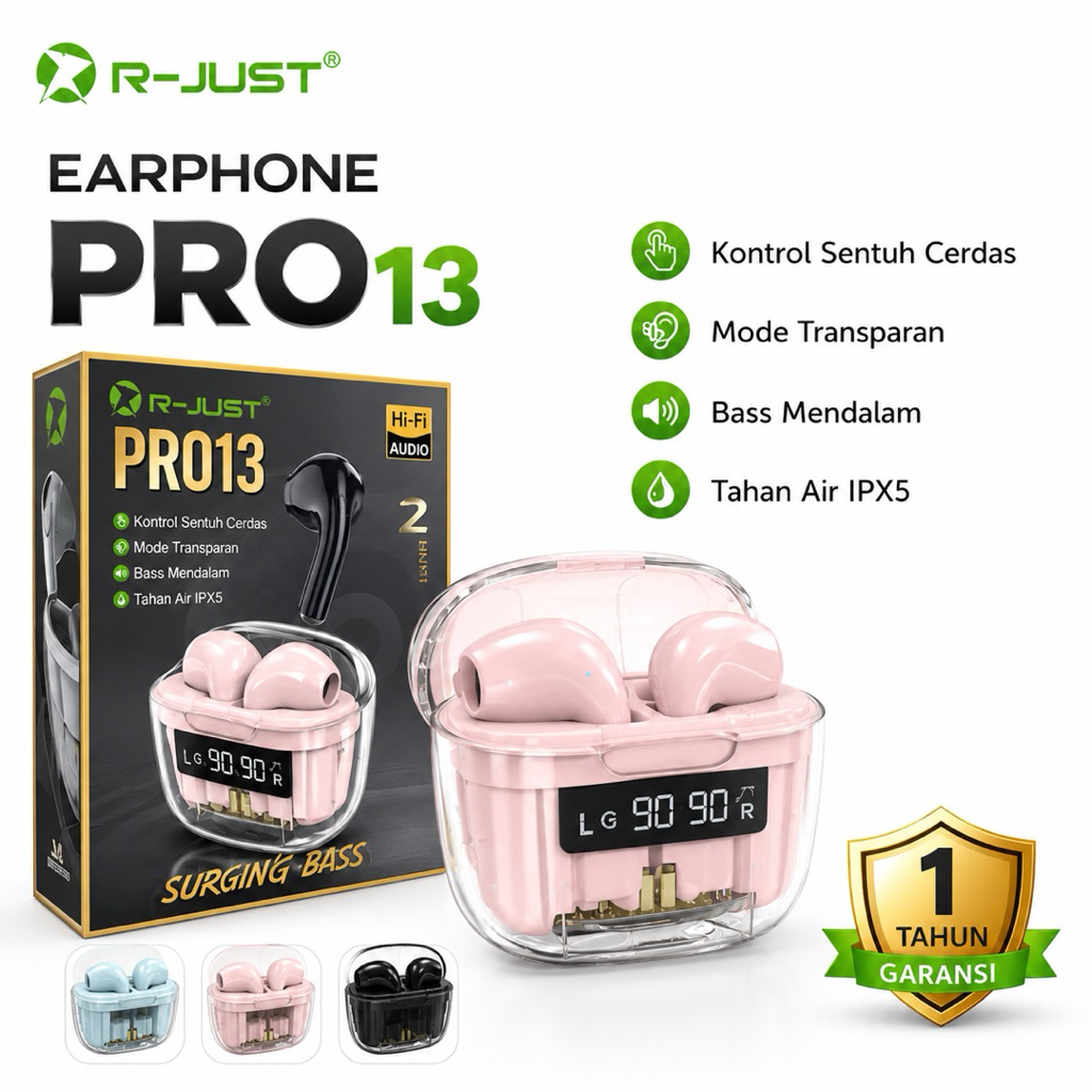 TERBARU I12 Macaron TWS / TWS PRO13 NEKTECK M41 M90 JX10 Headset Bluetooth Wireless Earphone Inpods
