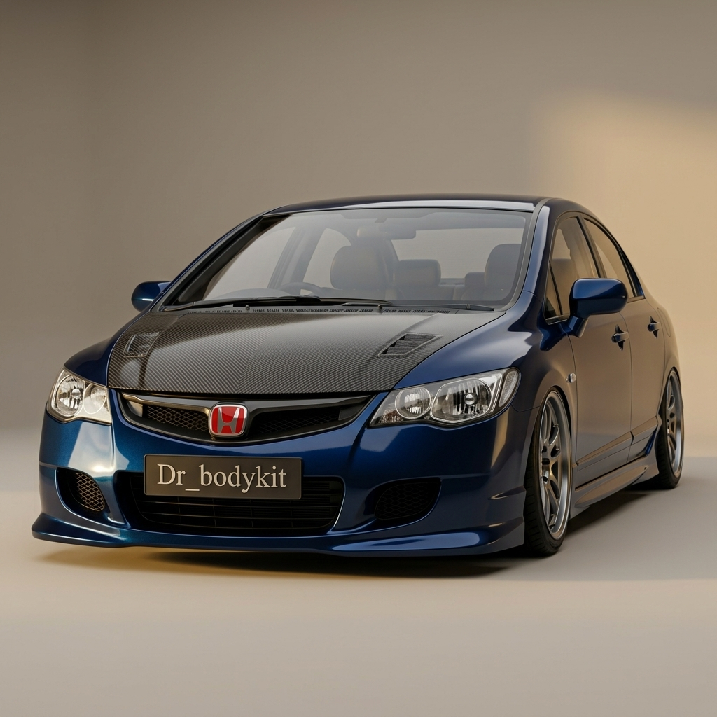 Bodykit civic fd ing's civic fd civc custom pnp