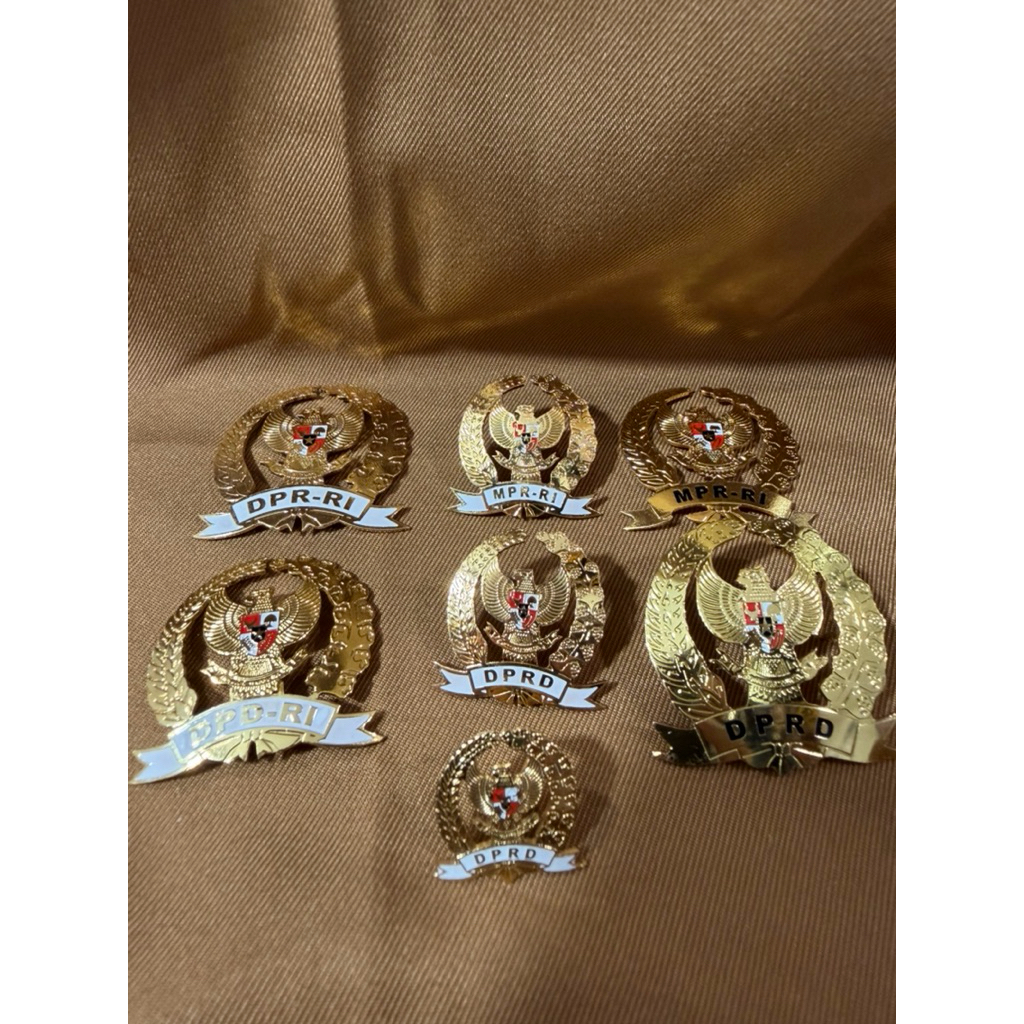 [NEW]Pin MPR-RI - [NEW]Pin DPR -RI - Pin Kerah DPD - PIN DPRD DAN DPD RI