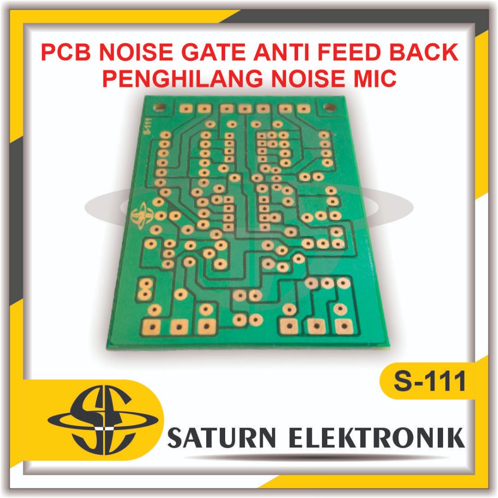 PCB NOISE GATE ANTI FEED BACK PENGHILANG NOISE MIC S-111