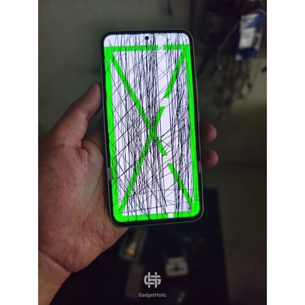 lcd samsung A54 plus fram ory copotan minus