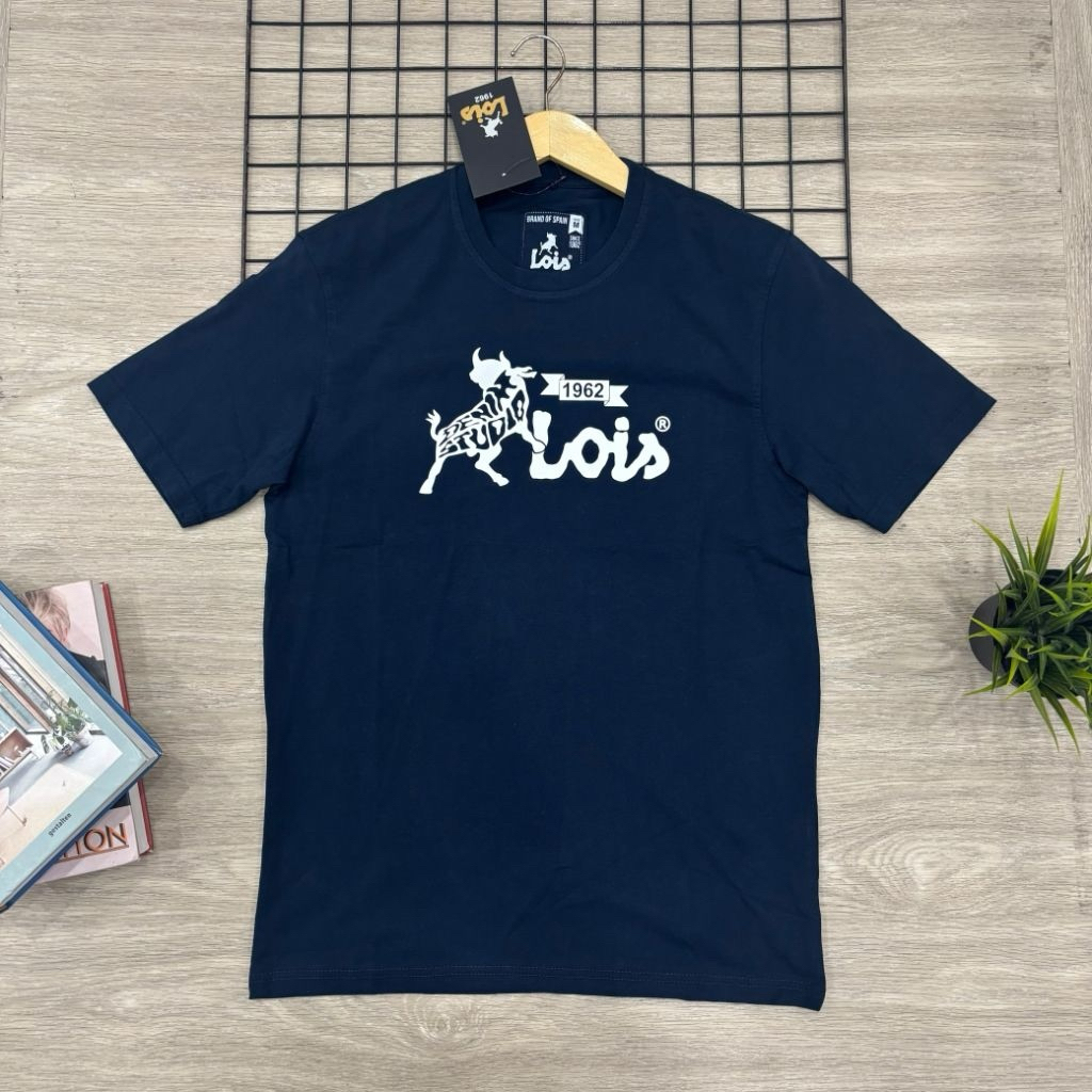 kaos lois pria terbaru original // bahan 100% katun
