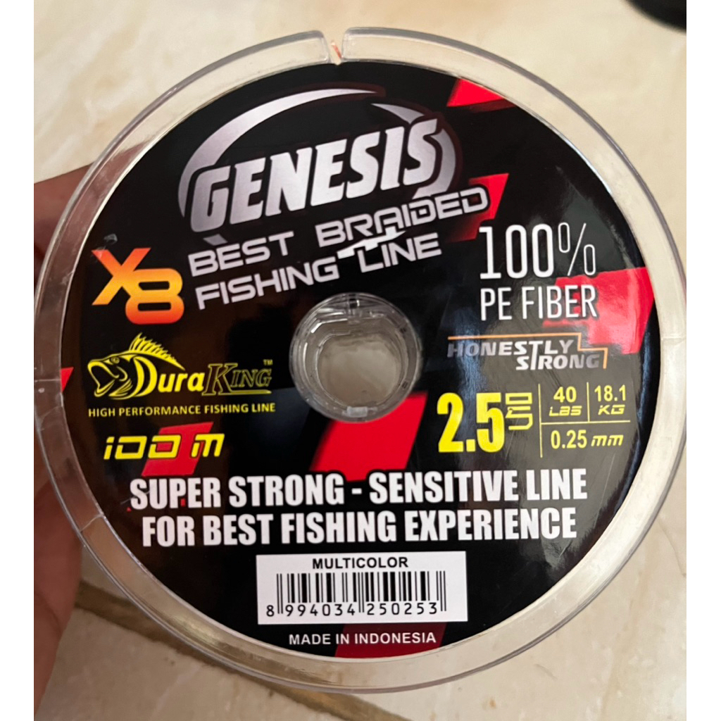 senar pe duraking genesis pe 2.5 300 meter