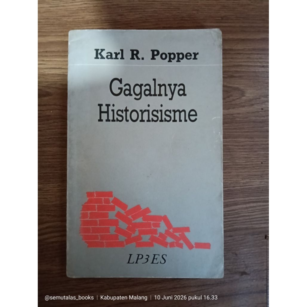 Karl Popper Gagalnya Historisisme