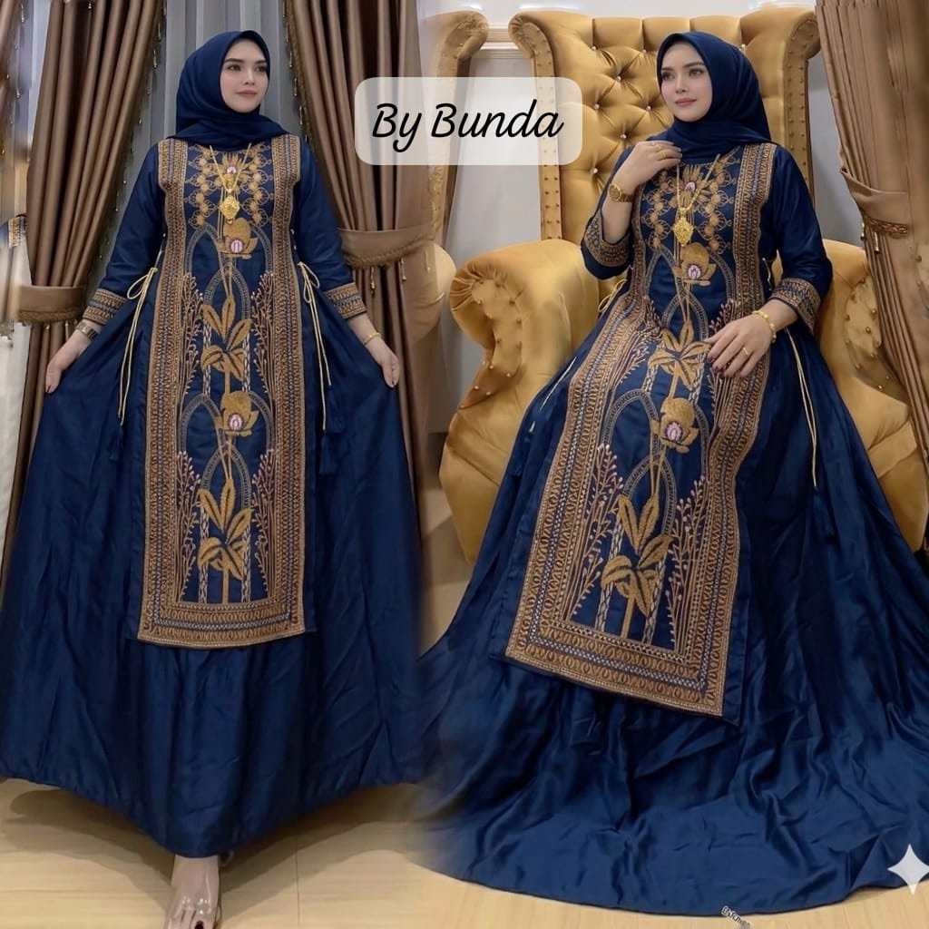 GAMIS WANITA HINDI TIFANI BORDIR TERBARU