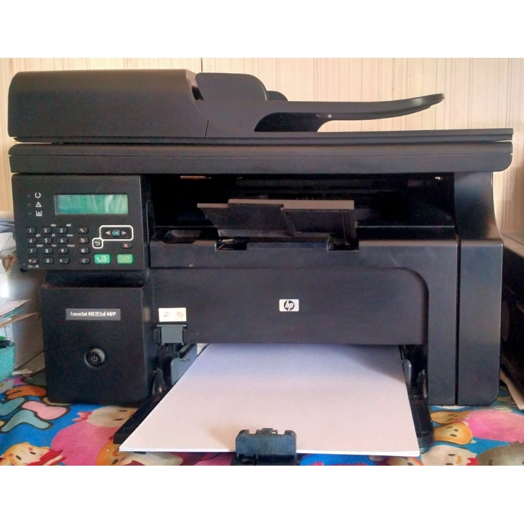 printer laserjet fotocopy F4 hp m1212nf siap pakai