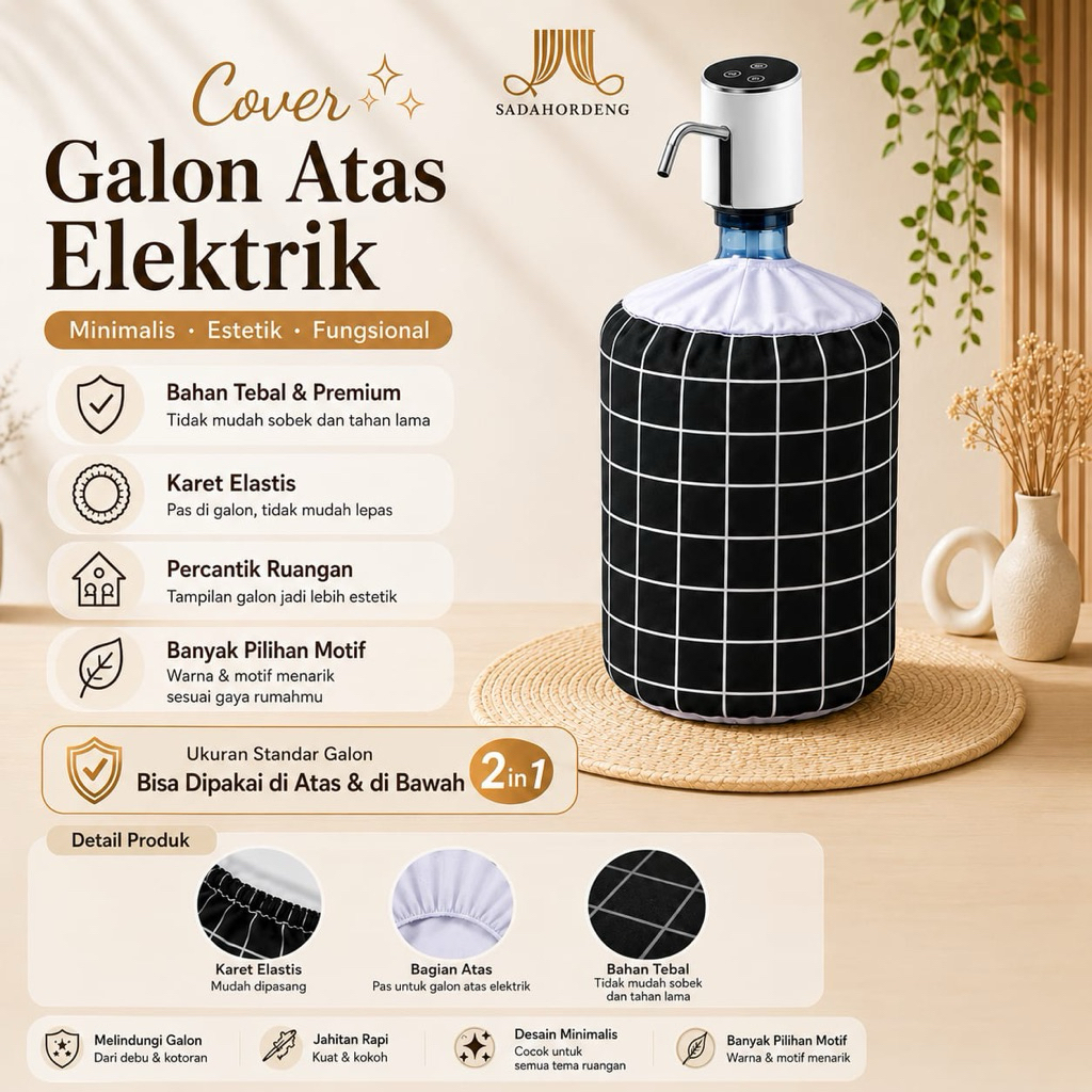 SARUNG GALON/SARUNG GALON DUDUK/SARUNG GALON POMPA