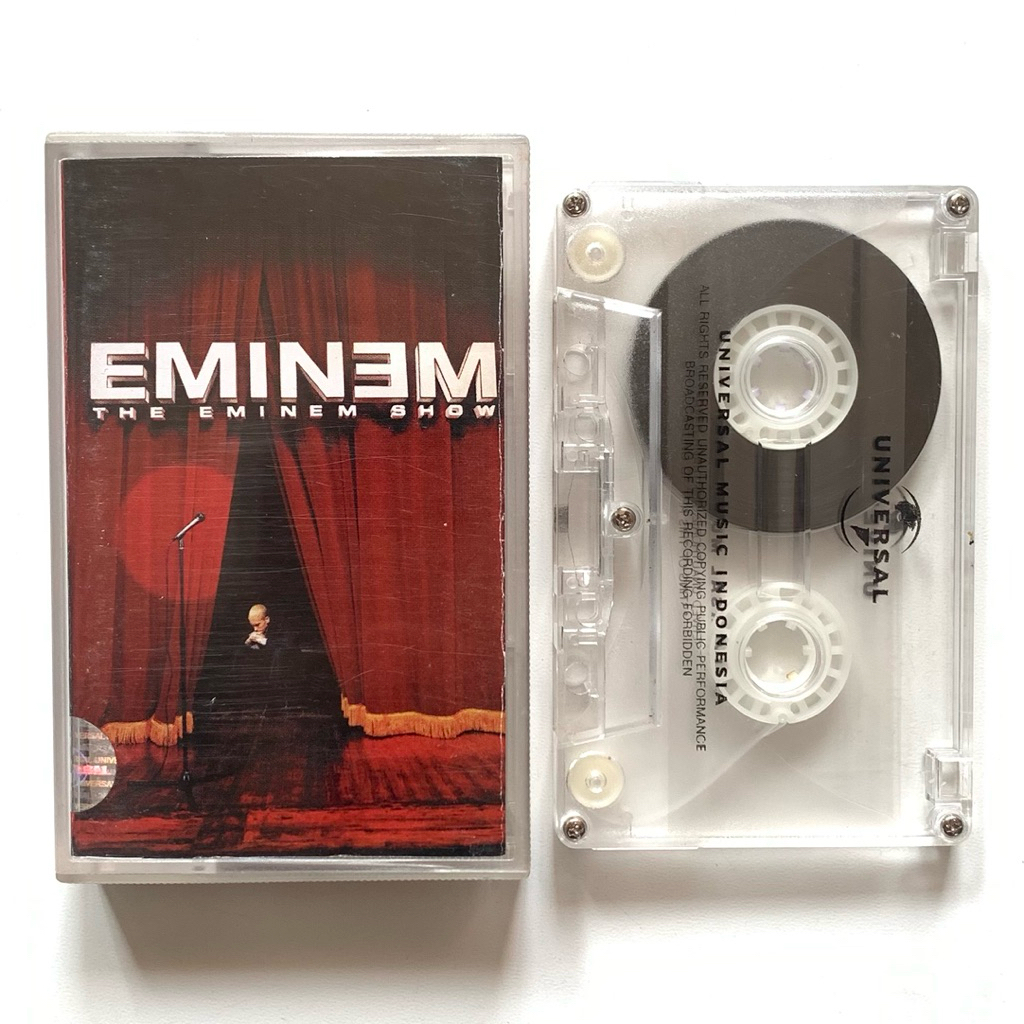 Kaset Pita Eminem - The Eminem Show (2002 UNIVERSAL MUSIC INDONESIA)