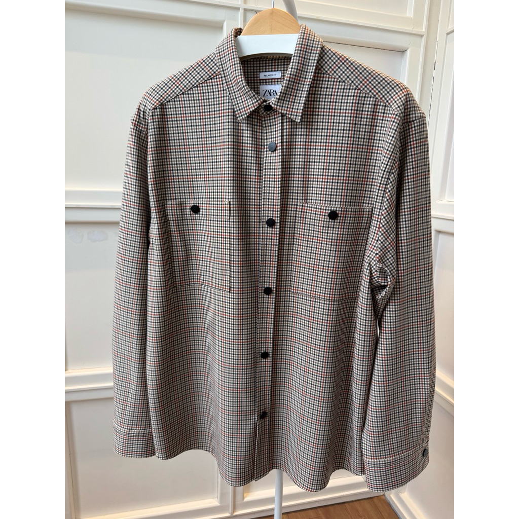 Zara Outer Kemeja Pria size L