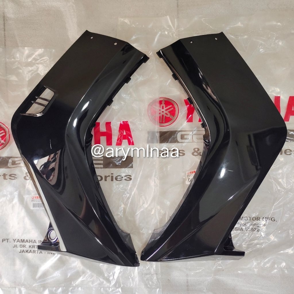 LEGSHIELD SAYAP LUAR BAWAH JUPITER MX OLD LAMA HITAM YB 1S7-F8311-00-33 / 1S7-F8312-00-33 ORIGINAL Y