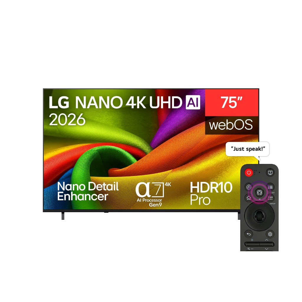 LG Smart tv 75 Inch 75NU85