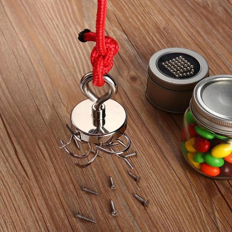 Stok Terbatas Magnet Salvage Asli Neodymium Kekuatan Tarik Teruji Laboratorium