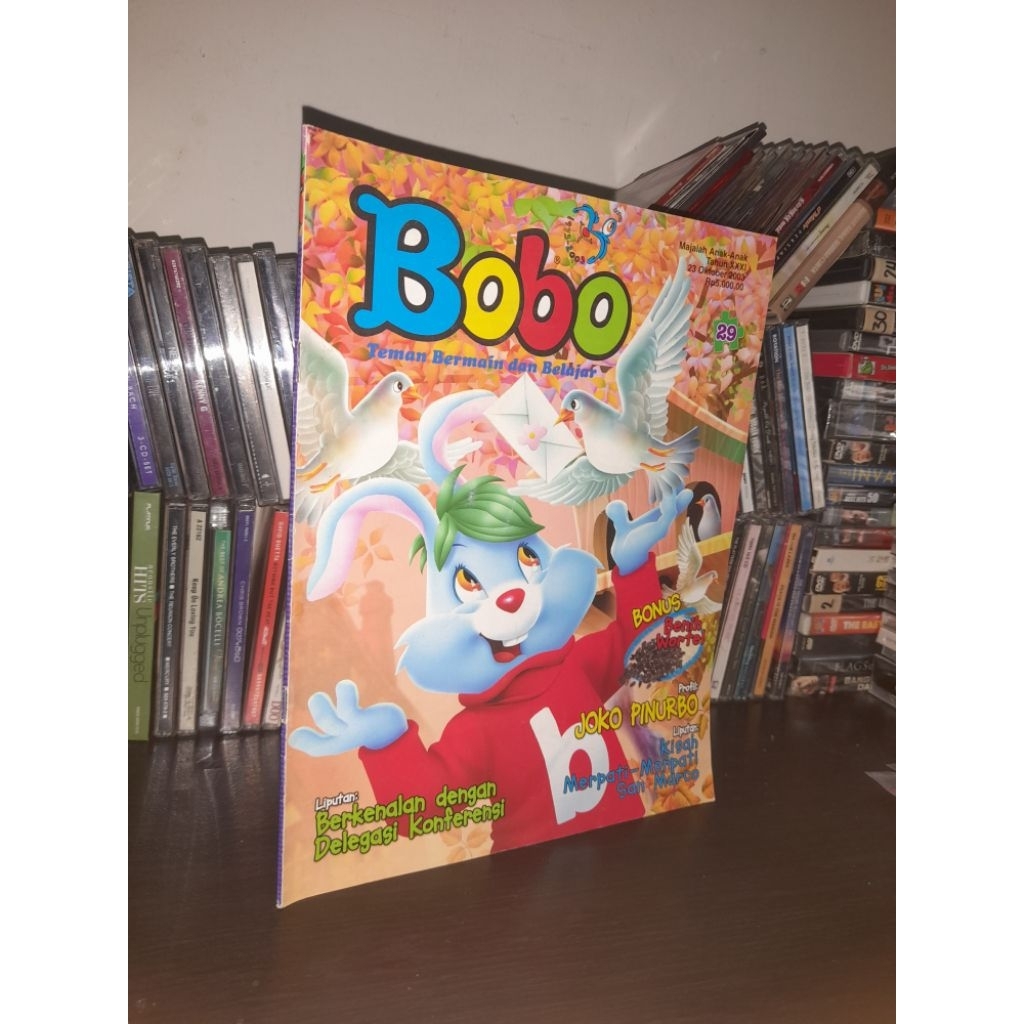 Majalah Bobo edisi 23 Oktober 2003 + Bonus Benih Wortel