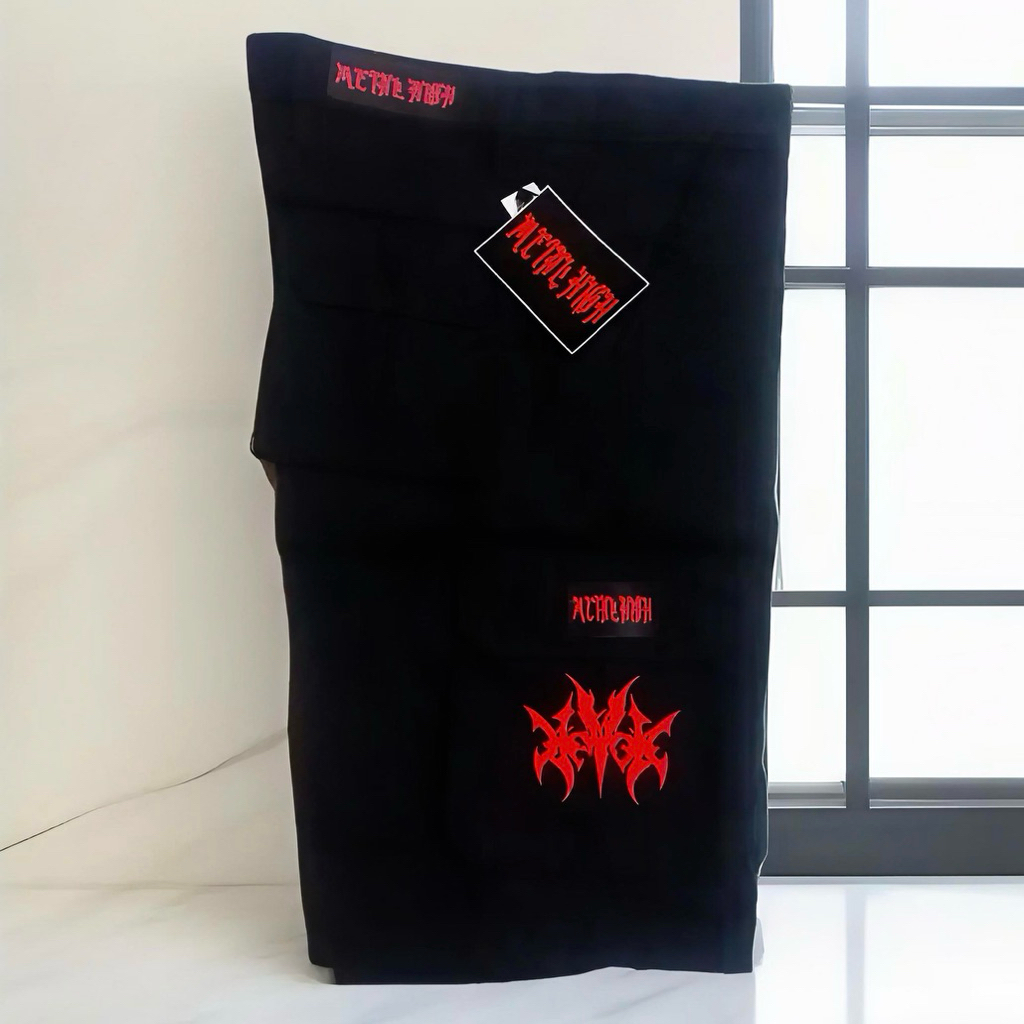 Celana cargo pendek pria kimpol pdk Metal High Original Premium/celana cargo pendek metal punk