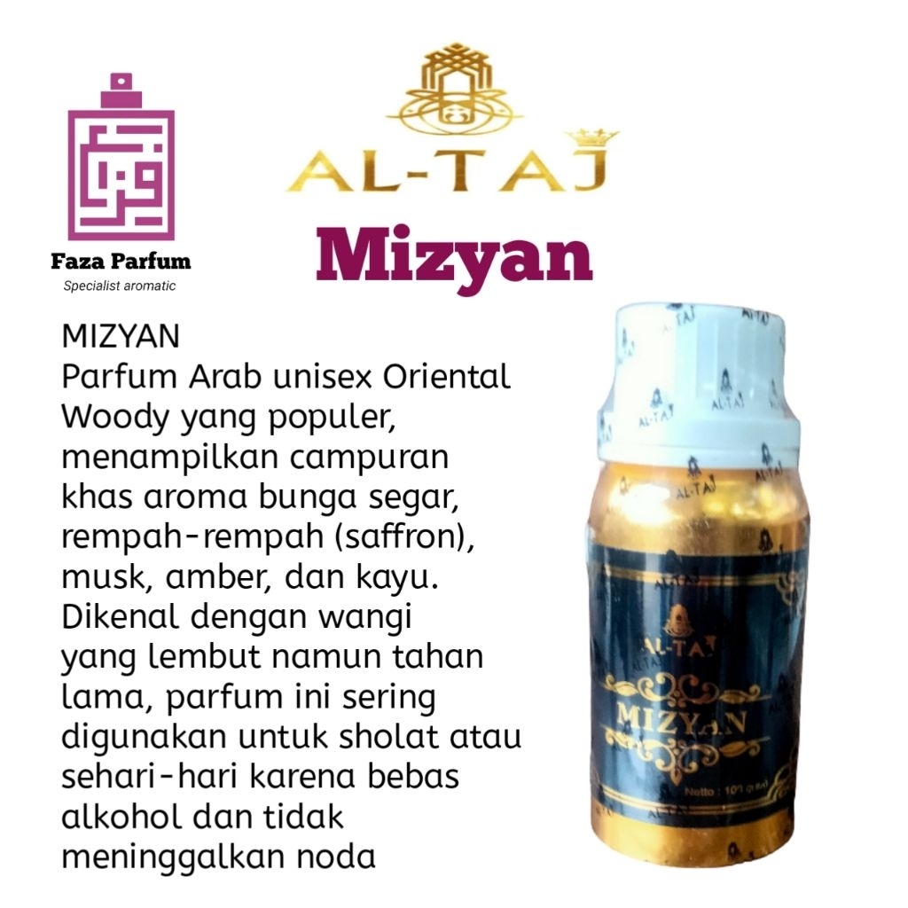 MIZYAN BY AL TAJ PARFUM SEGEL