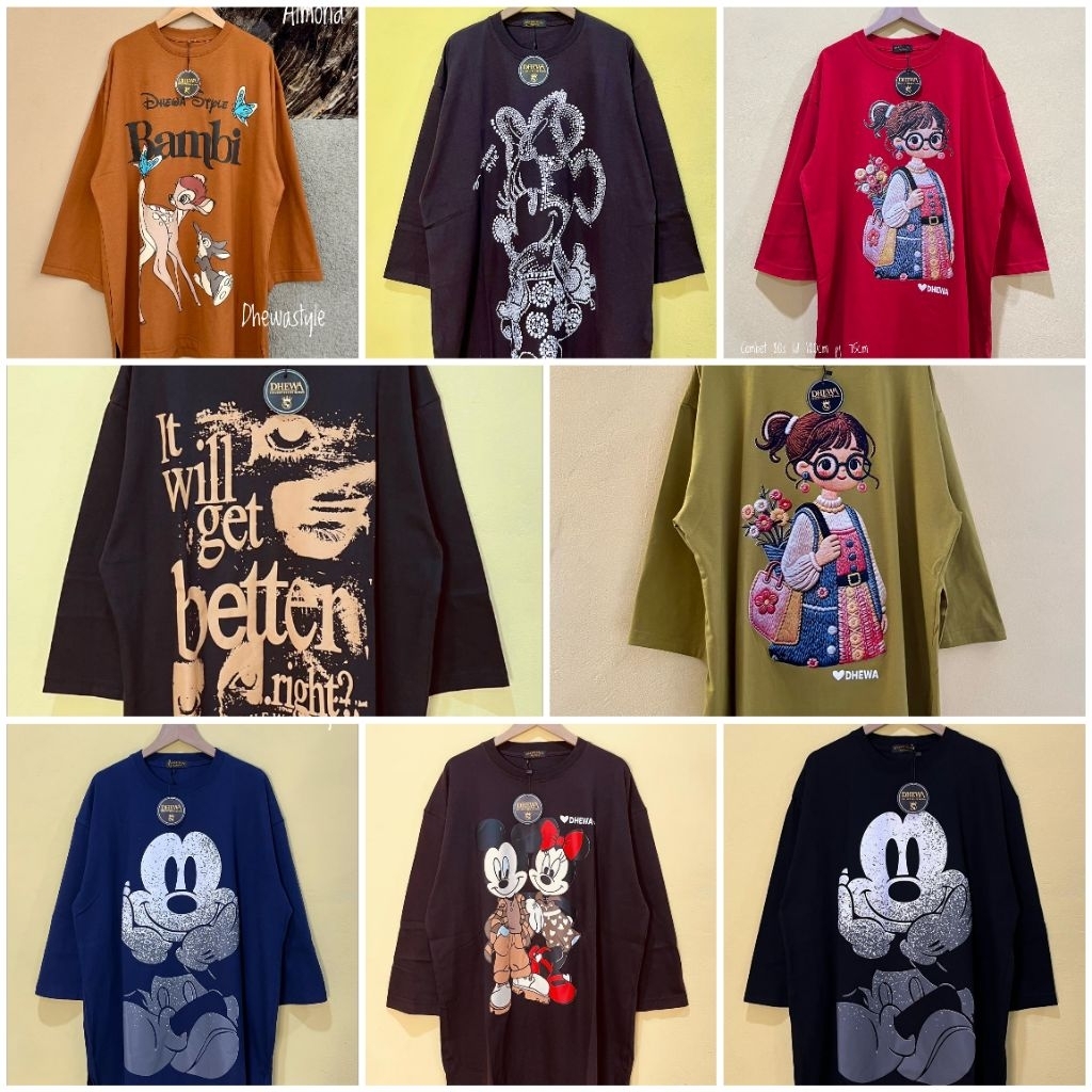 Dhewa TOP OVERSIZE by DHEWA STYLE