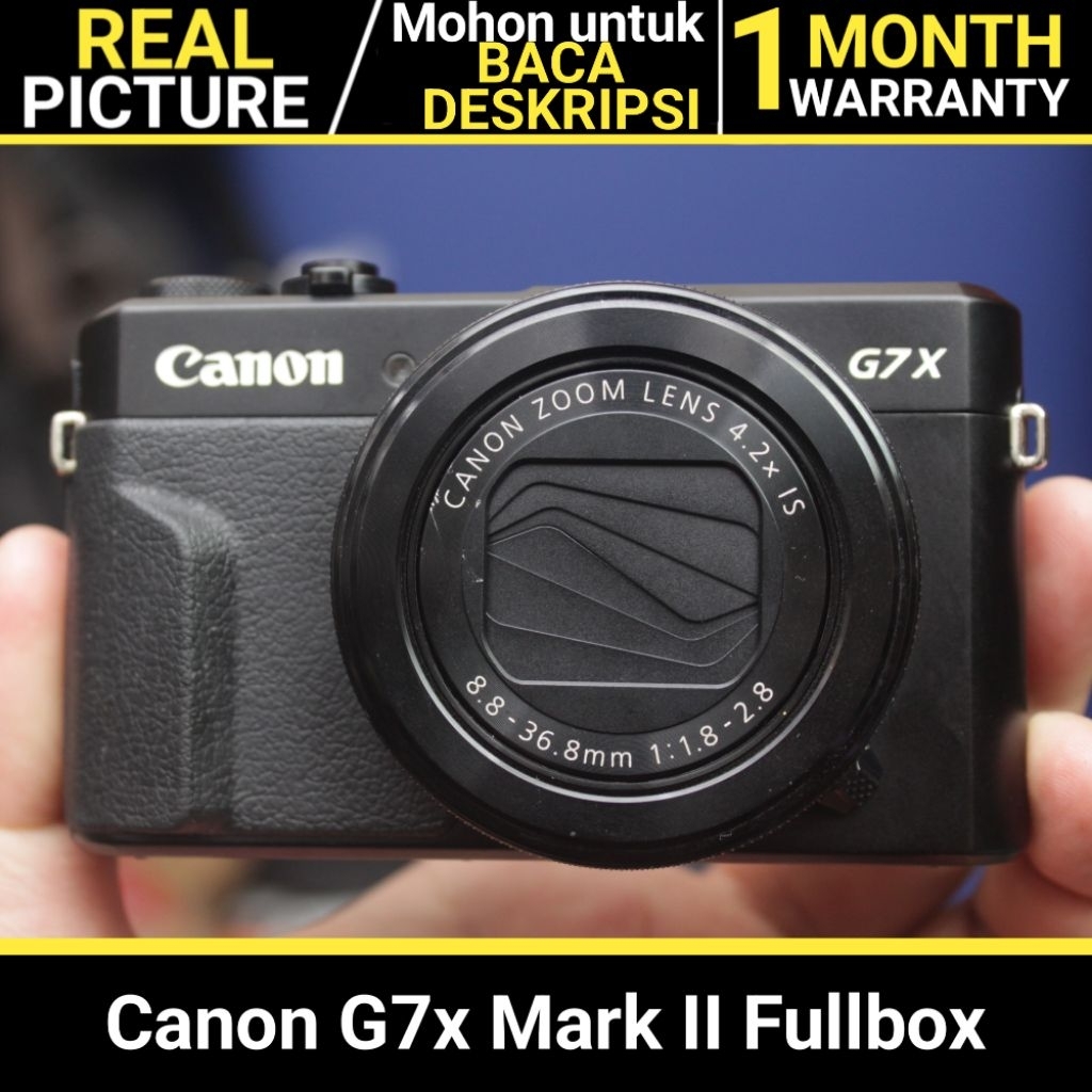 Canon G7x Mark II Murah Meriah BEKAS