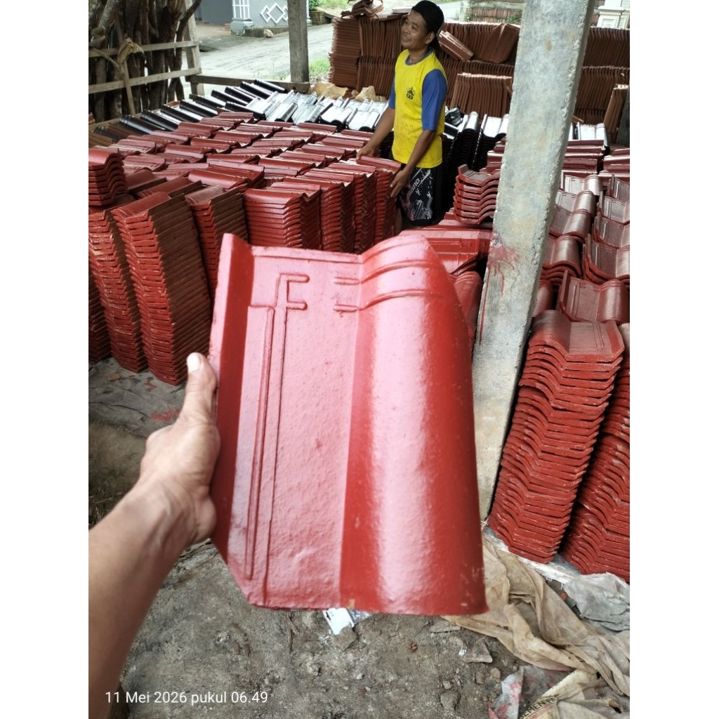 Genteng mantili jumbo cat+coating