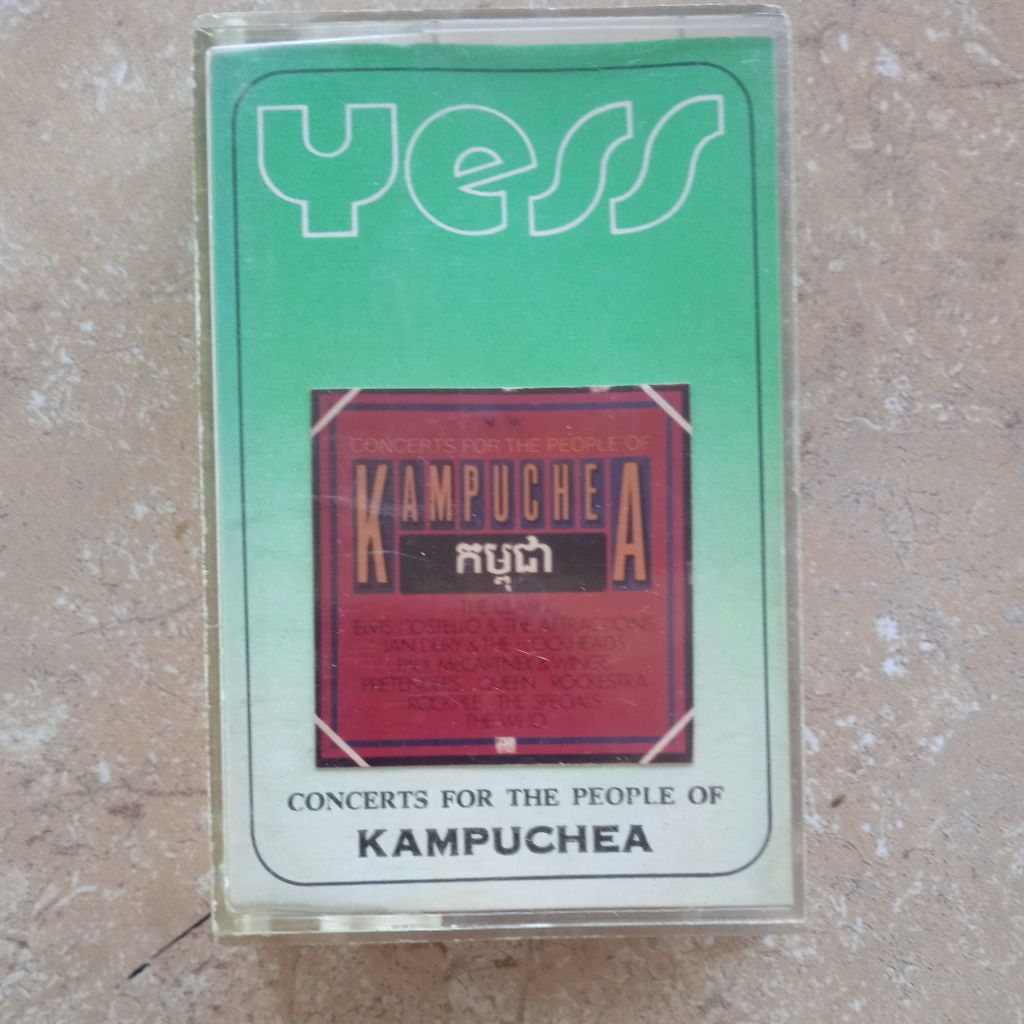 Kaset Pita Concerts For The People Of Kampuchea (Feat. The Who, Queen, Robert Plant, The Clash, Paul