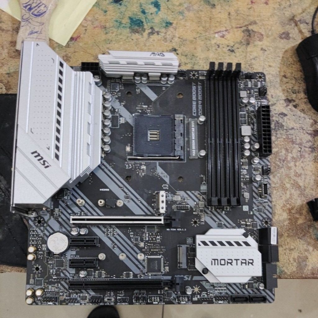 mainboard MSI mag b550m mortar wifi ddr4 socket am4